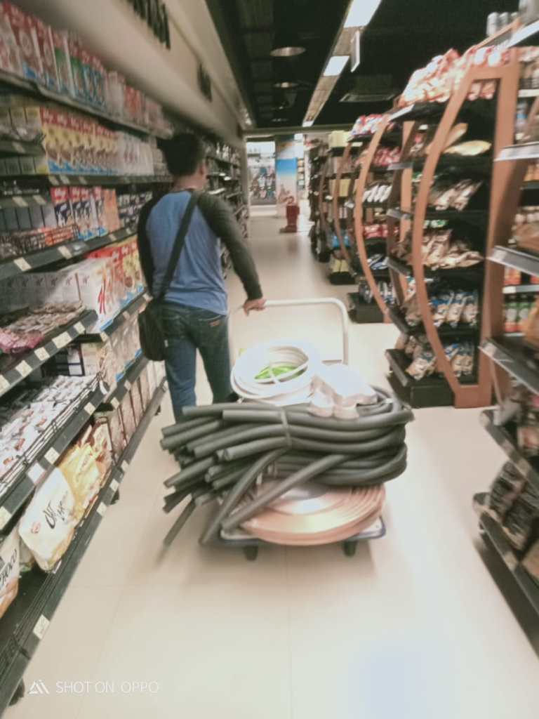 instalasi pipa refrigerant