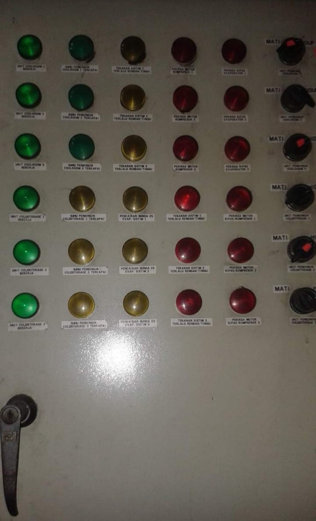 kontrol panel coldstorage