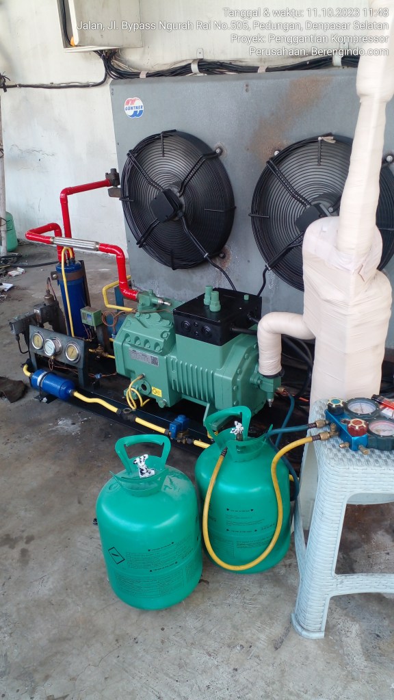 Penggantian Compressor Bitzer